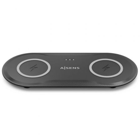 Aisens Cargador Inalámbrico 2 en 1 15W USB-C Negro ASCH-15W2WC060-BK Aisens Cargador Inalámbrico 2 en 1 15W USB-C Negro ASCH-15W2WC060-BK